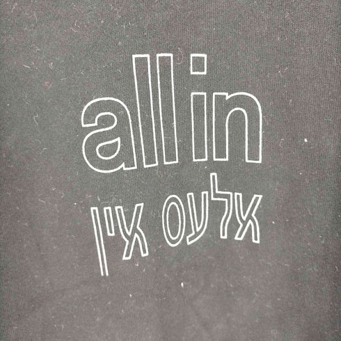 フルギ allin フロントプリントプルオーバーパーカー メンズ JPN:XL
