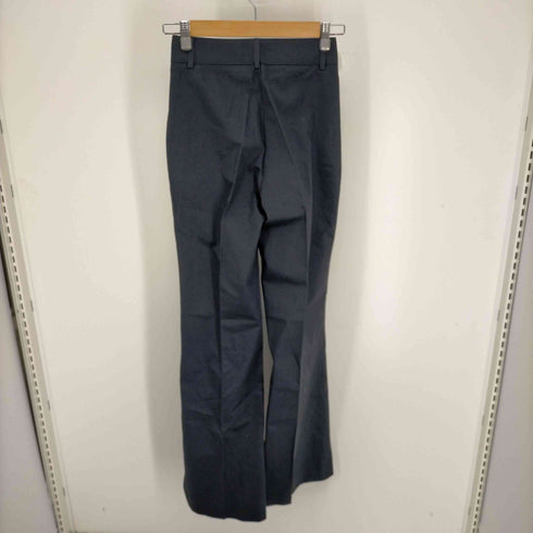 ヴァネッサブリューノ vanessa bruno ワイドレッグパンツ Wide-leg Pants スラックス シャドーストライプ ジップフライ レディース 34