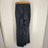 ヴァネッサブリューノ vanessa bruno ワイドレッグパンツ Wide-leg Pants スラックス シャドーストライプ ジップフライ レディース 34