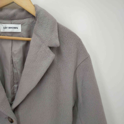リリーブラウン Lily Brown ウールチェスターコート レディース ONESIZE