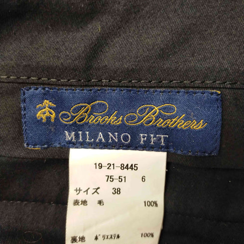 ブルックスブラザーズ BROOKS BROTHERS MILANO FIT スラックス パンツ メンズ 38