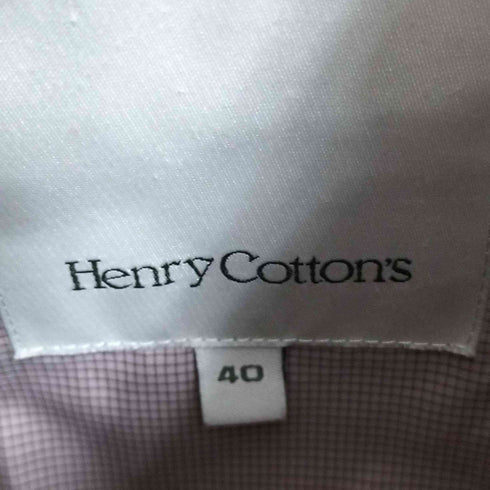ヘンリーコットンズ Henry Cottons ポリナイロン キルティング中綿ジャケット メンズ 40