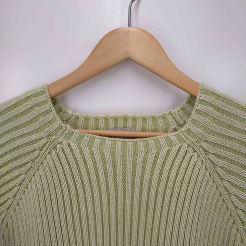 エルエルビーン L.L.Bean スクエアネックリブニット セーター レディース XL