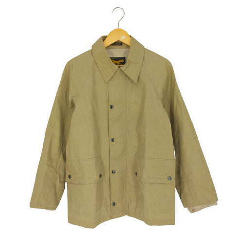 レインチーター Raincheetah 英国製 サイドベンツ ジップスナップボタン ラグランスリーブ オイルドジャケット メンズ import:M