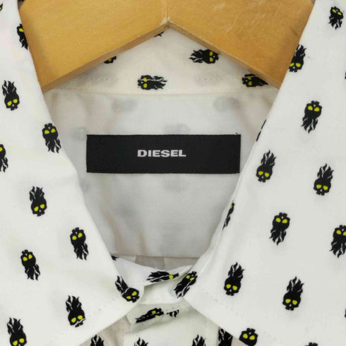 ディーゼル DIESEL S-VEN-SKULL エスベンスカル スタンダードカラーシャツ メンズ import:S