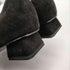 チャールズキース CHARLES & KEITH パンプス ローヒール チャンキーヒール スクエアトゥ パールストラップ付き レディース JPN:23.5