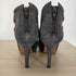 ランバンオンブルー LANVIN en Bleu ブーツ スウェードブーティ ピンヒール レディース JPN:24