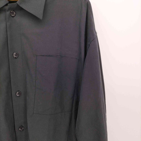 ジベルタ JIVELTA 19AW ドローコード オープンカラー オーバーサイズ L/S シャツ メンズ JPN:3