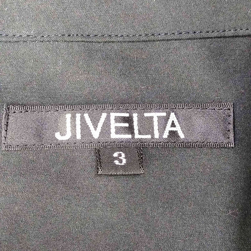 ジベルタ JIVELTA 19AW ドローコード オープンカラー オーバーサイズ L/S シャツ メンズ JPN:3