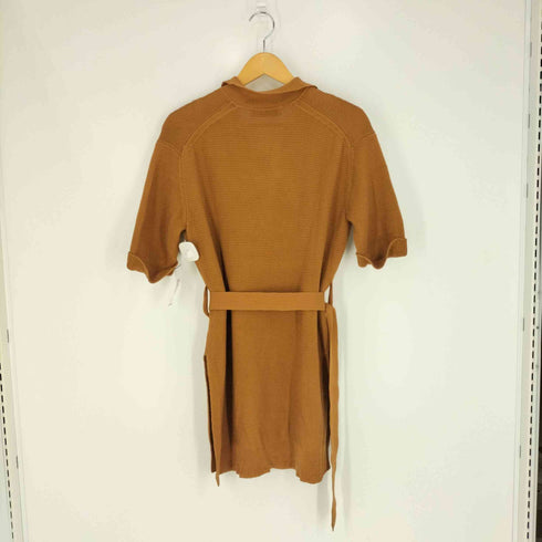 サヤカデイヴィス SAYAKA DAVIS KNIT POLO ベルト付き ニットポロチュニック レディース ONE SIZE