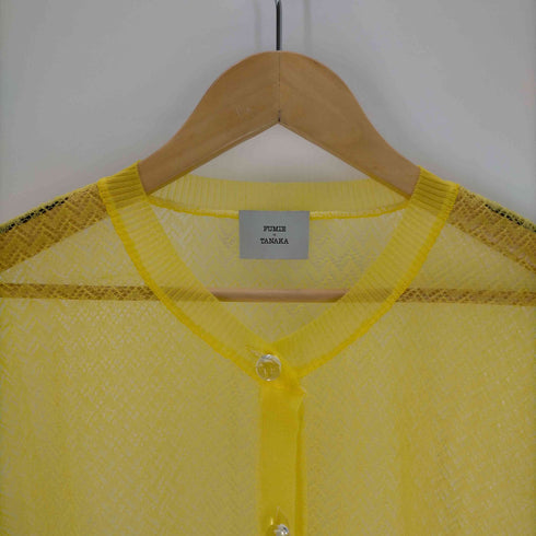 フミエタナカ FUMIE=TANAKA 22ss Sheer mesh cardigan レディース JPN:1