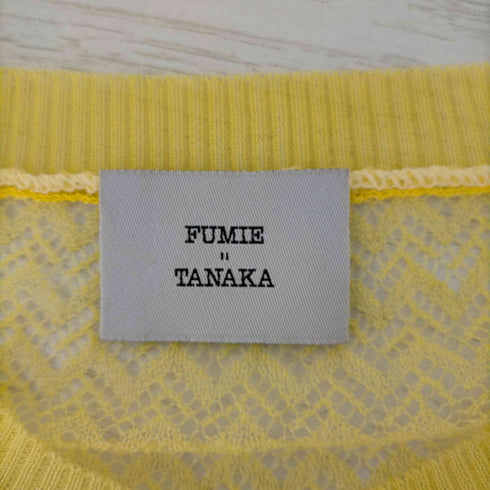 フミエタナカ FUMIE=TANAKA 22ss Sheer mesh cardigan レディース JPN:1