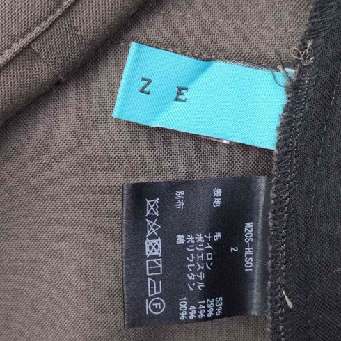 ミューズ MUSE 20SS 2タック ワイド スラックス パンツ メンズ JPN:2