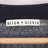 アリスオリビア alice + olivia 総柄 ウール クルーネックニット レディース S/P