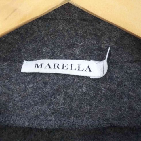 マレーラ MARELLA シングルブレスト 3B フェルトウール テーラードジャケット レディース JPN:M