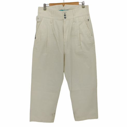 ミューズ MUSE 22SS ジップ ポケット コットン ワイド パンツ メンズ JPN:2