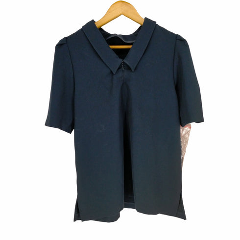 ユナイテッドアローズグリーンレーベルリラクシング UNITED ARROWS green label relaxing MAKE BETTER THINGS コラボ バック Vネック リボン ブラウス レディース FREE