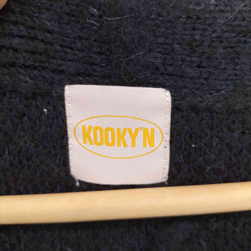 クーキー KOOKY'N アルパカ混モヘアライクカーディガン メンズ FREE