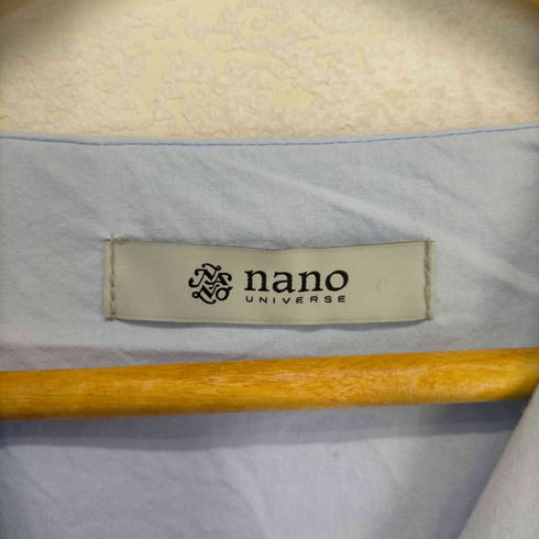 ナノユニバース nano universe セーラーコットンブラウス レディース JPN:36