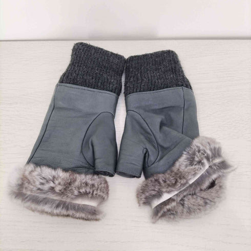 セルモネータ グローブス SERMONETA GLOVES イタリア製 スイッチング ファー レザーグローブ 手袋 レディース 7