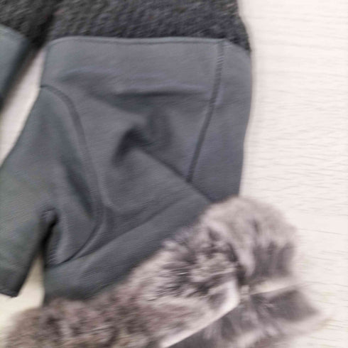 セルモネータ グローブス SERMONETA GLOVES イタリア製 スイッチング ファー レザーグローブ 手袋 レディース 7