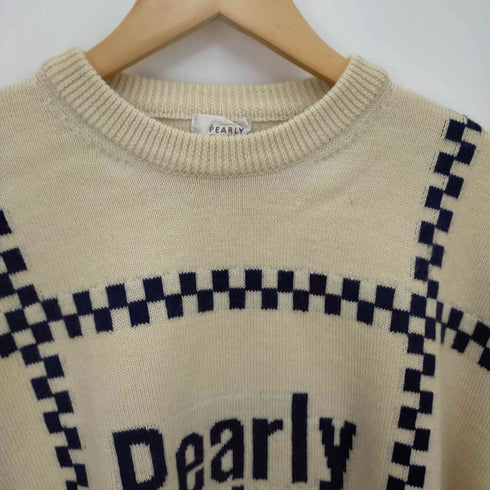 パーリーゲイツ PEARLY GATES ロングスリーブ ロゴ ニット メンズ