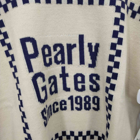 パーリーゲイツ PEARLY GATES ロングスリーブ ロゴ ニット メンズ