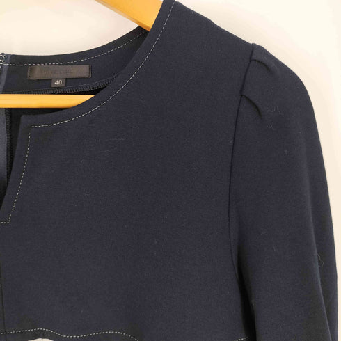 トゥービーシック TO BE CHIC パイピング Aラインワンピース レディース JPN:40