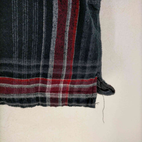 ディッキーズ Dickies 裏地キルティングチェックシャツフーディジャケット メンズ JPN:L