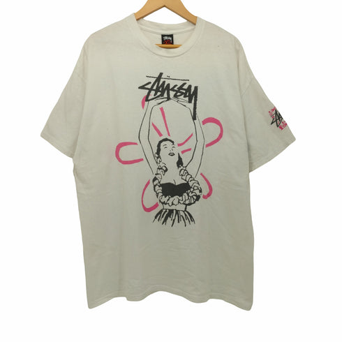 ステューシー Stussy 00S メキシコ製 アロハプリントTシャツ メンズ JPN:XL