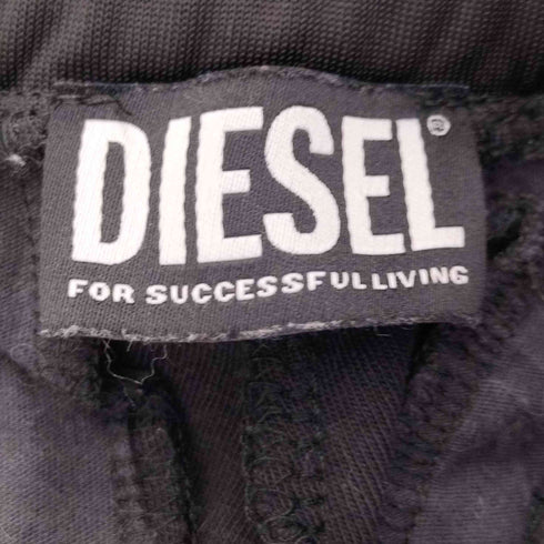 ディーゼル DIESEL ロゴ ワッペン ナイロン ライン トラック パンツ メンズ JPN:S