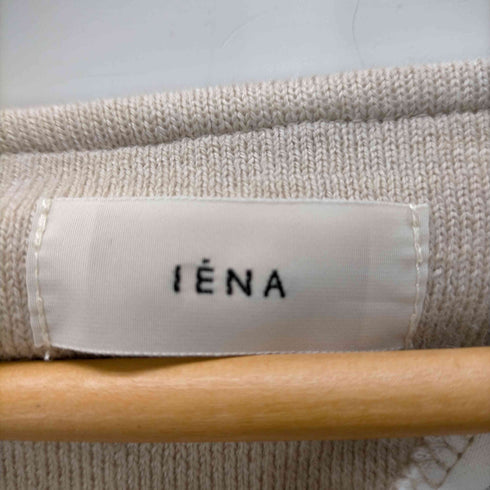 イエナ IENA プレーティングボックスワンピース ニット ロング Vネック レディース ONE SIZE