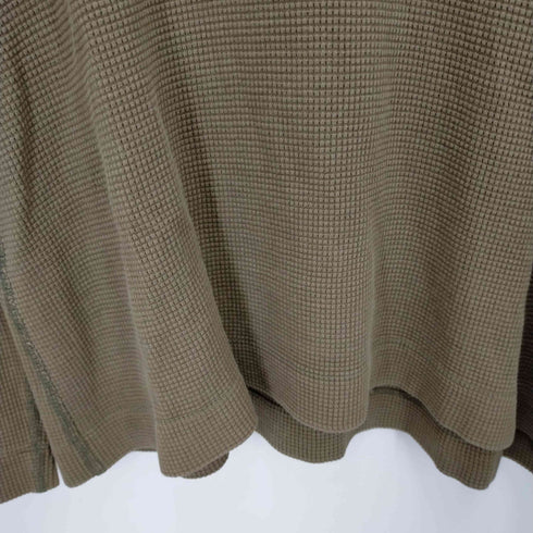 エディーバウアー Eddie Bauer ワッフル ロングスリーブ カットソー メンズ import:L