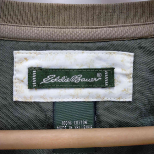 エディーバウアー Eddie Bauer ワッフル ロングスリーブ カットソー メンズ import:L