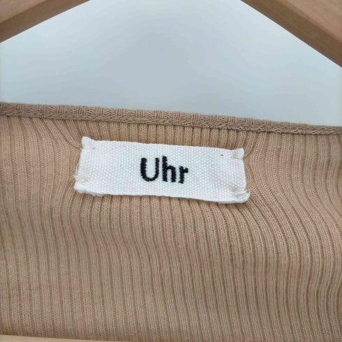 ウーア Uhr 20SS Layered Rib Tee レディース