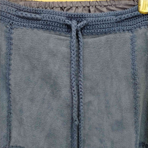 ダブルスタンダードクロージング DOUBLE STANDARD CLOTHING スエード フレア ロングスカート レディース DE:38