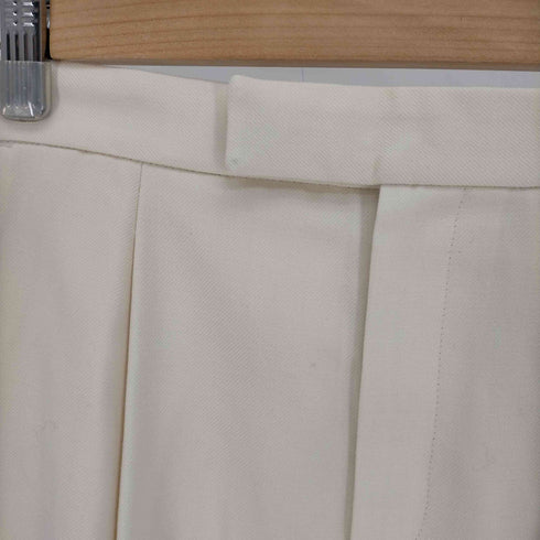 スピックアンドスパン Spick and Span 22AW PL/WOギャバ テーパードパンツ スラックス レディース 34