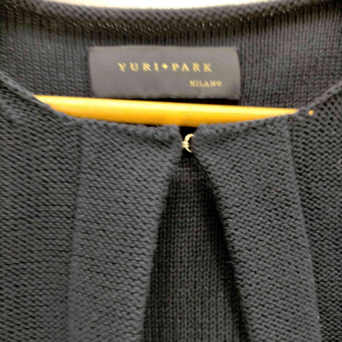 ユリパーク YURI PARK ニット カーディガン 七分袖 レディース ONE SIZE