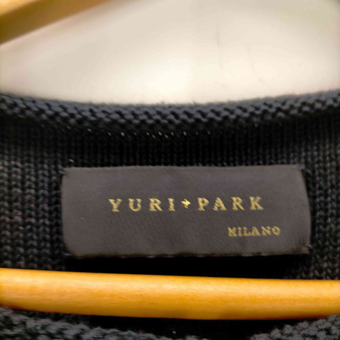 ユリパーク YURI PARK ニット カーディガン 七分袖 レディース ONE SIZE