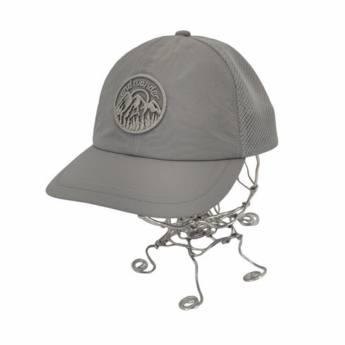 アンドワンダー and wander back mesh cap メンズ FREE