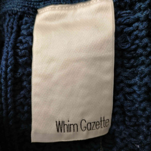 ウィムガゼット Whim Gazette ケーブル編みニットスカート ロング タイト レディース FREE