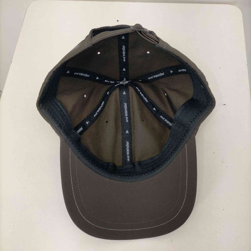 アンドワンダー and wander PE/CO cap メンズ FREE