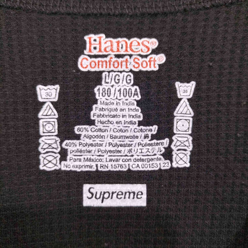 シュプリーム Supreme Bones Thermal Crew メンズ L