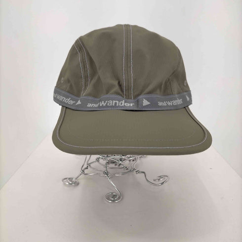 アンドワンダー and wander JQ tape cap メンズ FREE