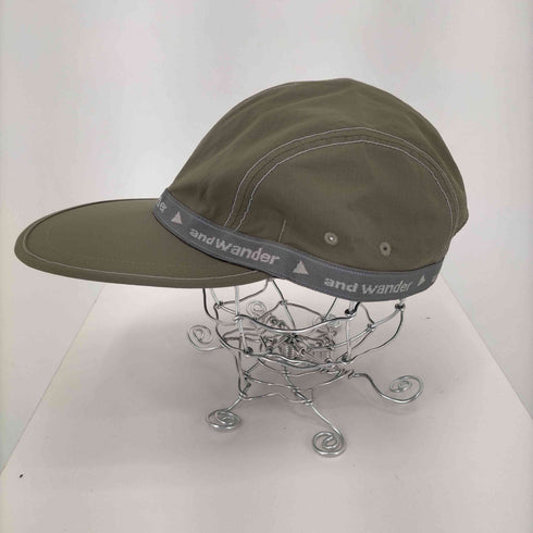 アンドワンダー and wander JQ tape cap メンズ FREE
