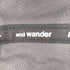アンドワンダー and wander JQ tape cap メンズ FREE