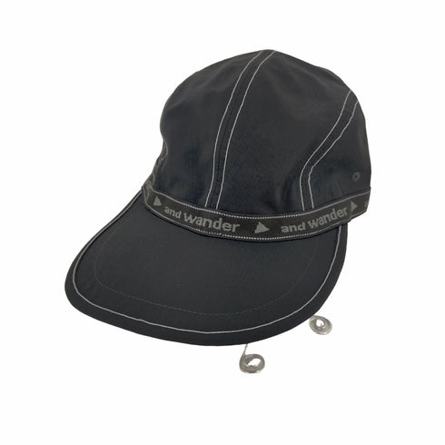 アンドワンダー and wander JQ tape cap メンズ FREE