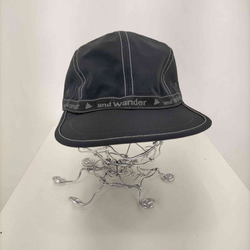 アンドワンダー and wander JQ tape cap メンズ FREE