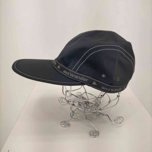 アンドワンダー and wander JQ tape cap メンズ FREE