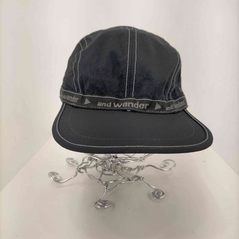 アンドワンダー and wander JQ tape cap メンズ FREE